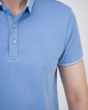 Áo Polo Nam Cotton Trơn 3002 Xanh Da Trời