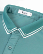 Áo Polo Nam Cotton Trơn 3002 Xanh Nhạt 3