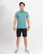Áo Polo Nam Cotton Trơn 3002 Xanh Nhạt 3