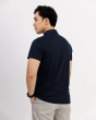 Áo Polo Nam Cotton Trơn 3002 Xanh Tím Than