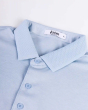 Áo Polo Nam Cotton Trơn 3003 Xanh Da Trời