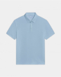 Áo Polo Nam Cotton Trơn 5005C Xanh Nhạt
