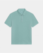 Áo Polo Nam Cotton Trơn 5005D Xanh Nhạt 2