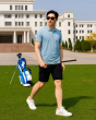 Áo Polo Nam Cotton Trơn 5005C Xanh Nhạt