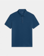 Áo Polo Nam Cotton Trơn 5005 Xanh Tím Than