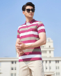 Áo Polo Nam Kẻ Nhỏ 2008-2009 Hồng