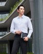 Áo Sơ Mi Dài Tay Nam Họa Tiết 4044 Trắng