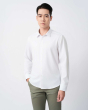 Áo Sơ Mi Dài Tay Nam Họa Tiết 4052 Trắng