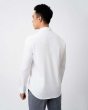 Áo Sơ Mi Dài Tay Nam Họa Tiết 4053 Trắng