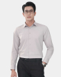 Áo Sơ Mi Dài Tay Nam Họa Tiết 4059 Tím Nhạt