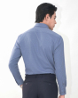 Áo Sơ Mi Dài Tay Nam Họa Tiết 4059 Xanh Nhạt
