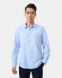 Áo Sơ Mi Dài Tay Nam Trơn 4050 Xanh Da Trời