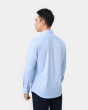 Áo Sơ Mi Dài Tay Nam Trơn 4050 Xanh Da Trời