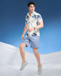 Áo Sơ Mi Ngắn Tay Nam Hawaii 5037E Trắng