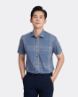 Áo Sơ Mi Ngắn Tay Nam Họa Tiết Kẻ 3012A