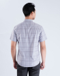 Áo Sơ Mi Ngắn Tay Nam Kẻ Caro 4029A Xanh
