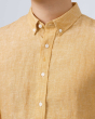 Áo Sơ Mi Ngắn Tay Nam Linen 4014A Vàng