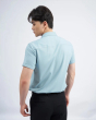 Áo Sơ Mi Ngắn Tay Nam Trơn 3032D Xanh Lá Cây