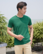 Áo Thun Nam Trơn Dáng Có Túi Ngực 4001 Xanh Lá Cây