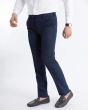 Quần Âu Nam Cạp Chun vải Dệt Twill 3002B Xanh Đen
