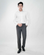 Quần Âu Nam Cạp Chun 4004 Xám Đậm