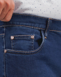 Quần Jeans Nam Basic Dáng Slim Màu Xanh Đậm 4011A Xanh Đậm