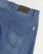 Quần Jeans Nam Basic Dáng Slim Màu Xanh Nước Biển 3010A