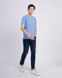 Quần Jeans Nam Basic Màu Xanh 2007A Xanh Tím Than