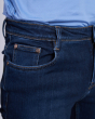 Quần Jeans Nam Basic Màu Xanh 2007A Xanh Tím Than