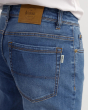 Quần Jeans Nam Basic Màu Xanh 3006