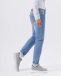 Quần Jeans Nam Basic Màu Xanh 3008 Xanh Da Trời 2