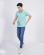 Quần Jeans Nam Basic Màu Xanh Sáng 2005