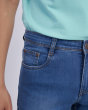 Quần Jeans Nam Basic Màu Xanh Sáng 2005