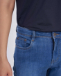 Quần Jeans Nam Dáng Slim Màu Xanh 2003