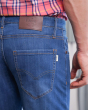 Quần Jeans Nam Dáng Slimfit Màu Xanh 4003A