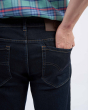 Quần Jeans Nam Màu Xanh Đen 3002A