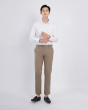 Quần Kaki Nam Dáng Slim Trơn 2001 Be