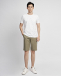 Quần Short Kaki Nam Trơn 2001-2002-2003-2004-2005 Xanh Nhạt