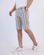 Quần Short Nam Họa Tiết Thời Trang 3005 Trắng