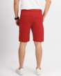 Quần Short Nam Trơn Co Giãn 3003 Đỏ