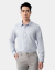 Áo Sơ Mi Dài Tay Nam Trơn Xanh Nhạt 4050D