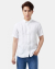 Áo Sơ Mi Ngắn Tay Nam Linen 4011W Trắng