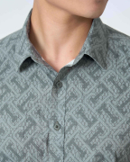 Áo Sơ Mi Ngắn Tay Hoạ Tiết 5036 