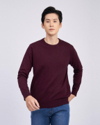 Áo Len Nam Cotton 2003 - Đỏ Đô