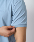 Áo Polo Nam Cotton Trơn 5005 - Xanh Nhạt