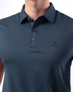 Áo Polo Nam Thể Thao Seamless Co Giãn 5003 - Xanh Đậm