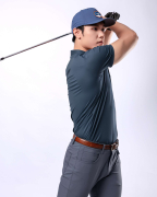 Áo Polo Nam Thể Thao Seamless Co Giãn 5003 - Xanh Đậm