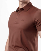 Áo Polo Nam Thể Thao Seamless Co Giãn 5003 - Cam