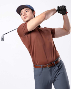 Áo Polo Nam Thể Thao Seamless Co Giãn 5003 - Cam