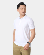 Áo Polo Nam Thể Thao Seamless 5004 - Trắng